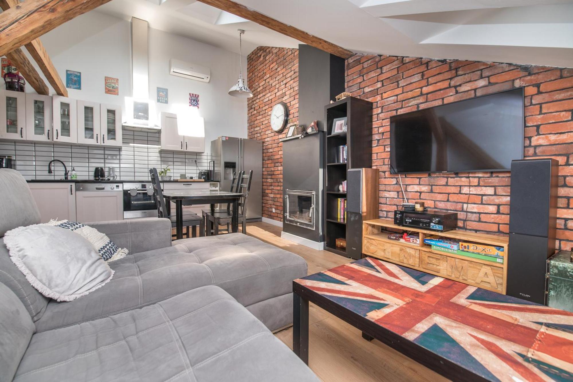 Przytulny Loft W Uroczej Okolicy Apartment Гливице Екстериор снимка